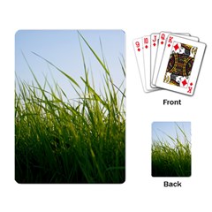 Grass Playing Cards Single Design by Siebenhuehner