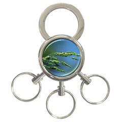 Waterdrops 3-ring Key Chain by Siebenhuehner