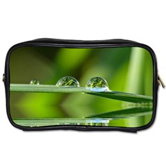 Waterdrops Travel Toiletry Bag (one Side) by Siebenhuehner