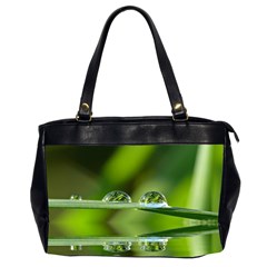 Waterdrops Oversize Office Handbag (two Sides) by Siebenhuehner