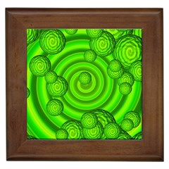 Magic Balls Framed Ceramic Tile