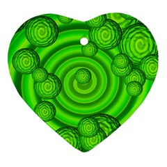 Magic Balls Heart Ornament (two Sides) by Siebenhuehner