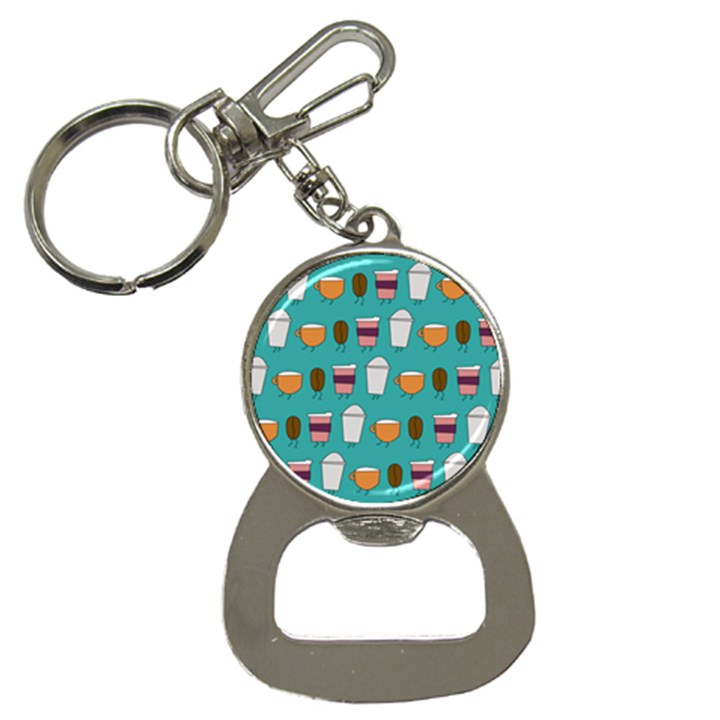 Time for coffee Bottle Opener Key Chain