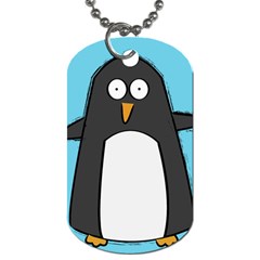 Hello Penguin Dog Tag (one Sided)