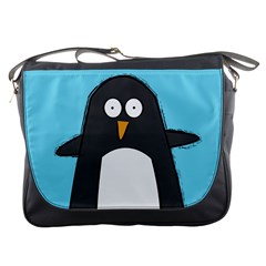 Hello Penguin Messenger Bag by PaolAllen