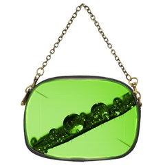 Green Drops Chain Purse (two Sided)  by Siebenhuehner
