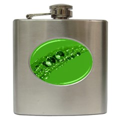 Green Drops Hip Flask by Siebenhuehner