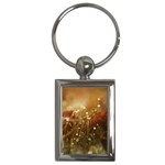 Waterdrops Key Chain (Rectangle) Front