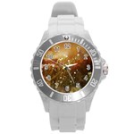 Waterdrops Plastic Sport Watch (Large) Front