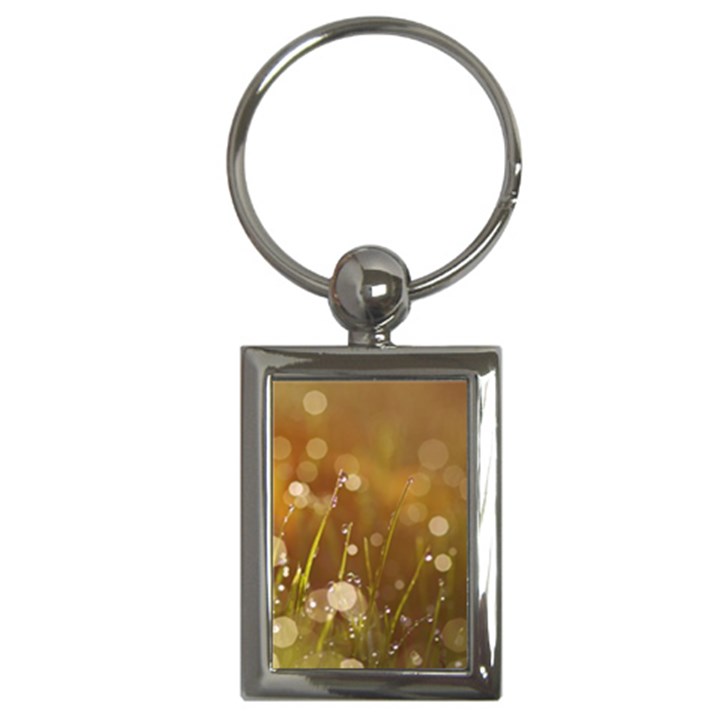 Waterdrops Key Chain (Rectangle)