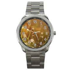 Waterdrops Sport Metal Watch