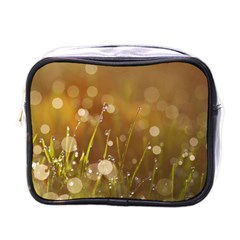 Waterdrops Mini Travel Toiletry Bag (one Side) by Siebenhuehner