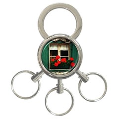 Window 3-ring Key Chain by Siebenhuehner