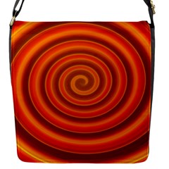 Modern Art Flap Closure Messenger Bag (small) by Siebenhuehner