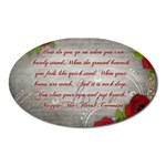 Maggie s Quote Magnet (Oval) Front