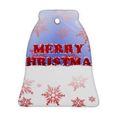 Christmas Time Bell Ornament (two Sides)