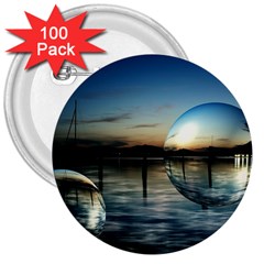 Magic Balls 3  Button (100 Pack) by Siebenhuehner