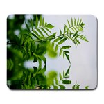 Leafs With Waterreflection Large Mouse Pad (Rectangle) Front