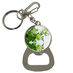 Leafs With Waterreflection Bottle Opener Key Chain by Siebenhuehner