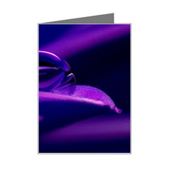 Waterdrop Mini Greeting Card by Siebenhuehner