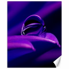 Waterdrop Canvas 16  X 20  (unframed) by Siebenhuehner