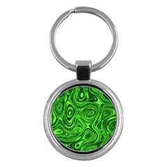 Modern Art Key Chain (round) by Siebenhuehner