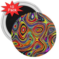 Modern  3  Button Magnet (10 Pack) by Siebenhuehner