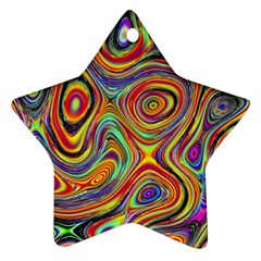 Modern  Star Ornament (two Sides) by Siebenhuehner