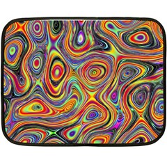 Modern  Mini Fleece Blanket (two Sided) by Siebenhuehner