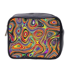 Modern  Mini Travel Toiletry Bag (two Sides) by Siebenhuehner