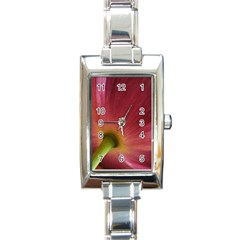 Poppy Rectangular Italian Charm Watch