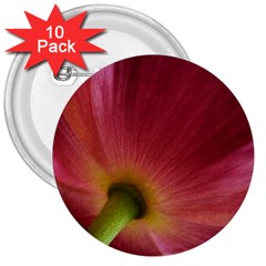 Poppy 3  Button (10 pack)