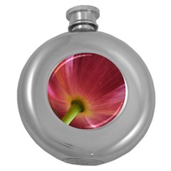 Poppy Hip Flask (Round)