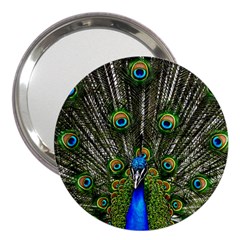 Peacock 3  Handbag Mirror by Siebenhuehner