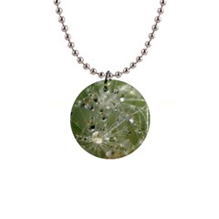 Dandelion Button Necklace by Siebenhuehner