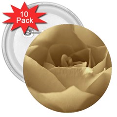 Rose  3  Button (10 Pack) by Siebenhuehner