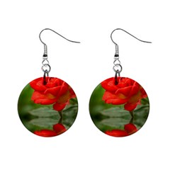 Rose Mini Button Earrings by Siebenhuehner