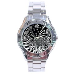 Space Stainless Steel Watch (Men s)