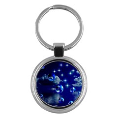 Sky Key Chain (round)