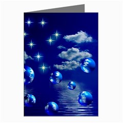 Sky Greeting Card (8 Pack) by Siebenhuehner