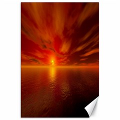 Sunset Canvas 20  X 30  (unframed) by Siebenhuehner