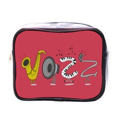 Jazz Mini Travel Toiletry Bag (one Side) by PaolAllen2