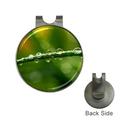 Waterdrops Hat Clip With Golf Ball Marker by Siebenhuehner