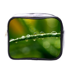 Waterdrops Mini Travel Toiletry Bag (one Side) by Siebenhuehner