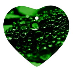 Waterdrops Heart Ornament by Siebenhuehner