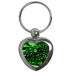 Waterdrops Key Chain (heart) by Siebenhuehner