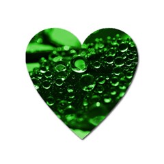 Waterdrops Magnet (heart) by Siebenhuehner