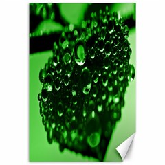 Waterdrops Canvas 24  X 36  (unframed) by Siebenhuehner