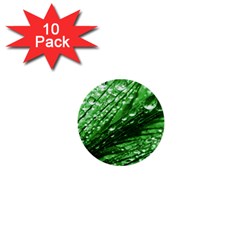 Waterdrops 1  Mini Button (10 Pack) by Siebenhuehner