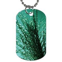 Waterdrops Dog Tag (two-sided)  by Siebenhuehner